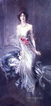  dame - Porträt von Madame EL Doyen genre Giovanni Boldini